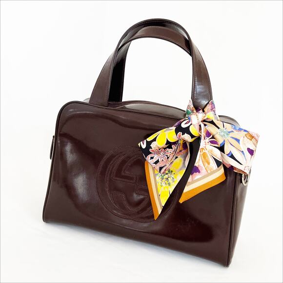 TWILLY Silk Midnight Park Twill Band Headband Scarf - Picture 9 of 11